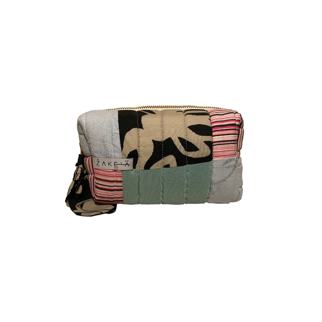 Make Up Bag Small Patch Work 11