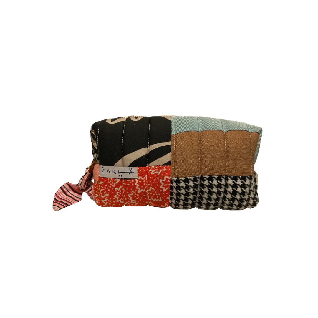 Make Up Bag Small Patch Work 7