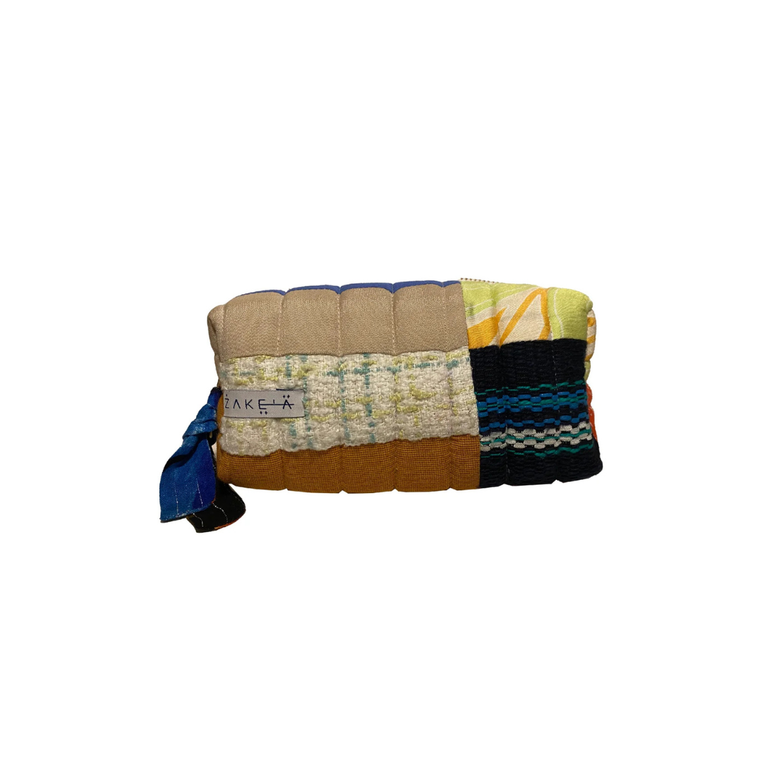 Make Up Bag Small Patch Work 6