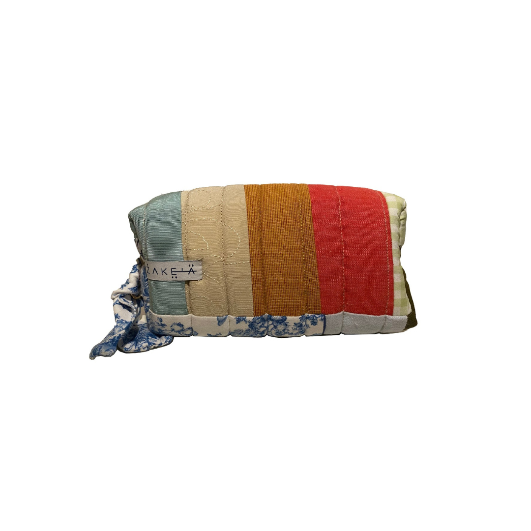 Make Up Bag Small Patch Work 5