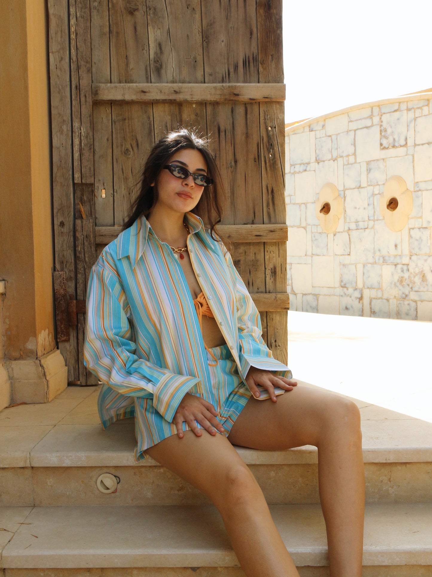 Lina Shirt With Slit