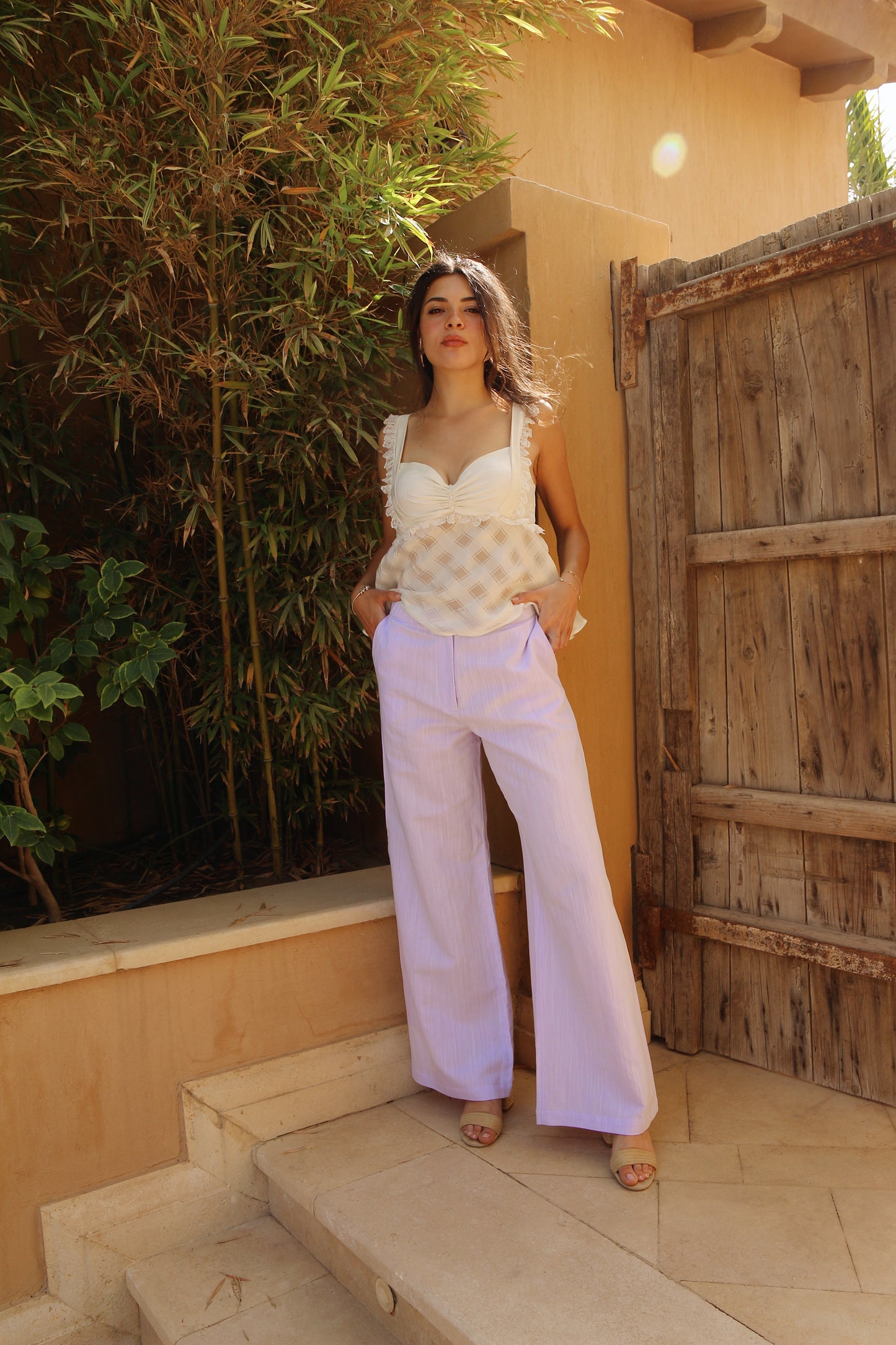 Lana Pants Lilac