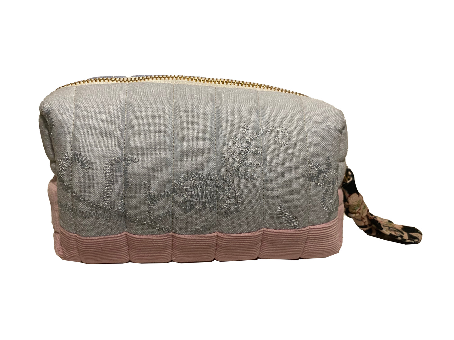 Make Up Bag Small Pink and Blue 1
