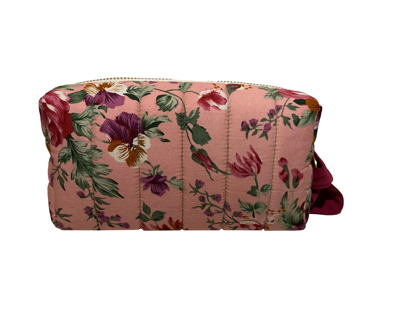 Make Up Bag Small Pink Floral