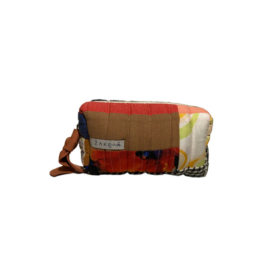 Make Up Bag Small Patch Work 13