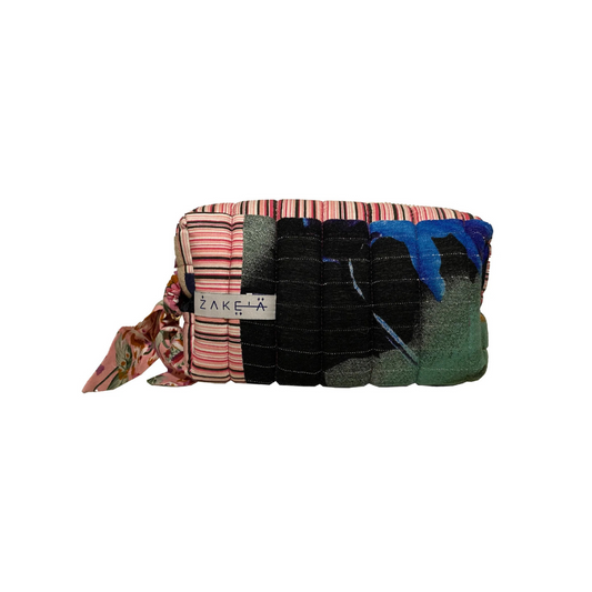Make Up Bag Small Patch Work 12