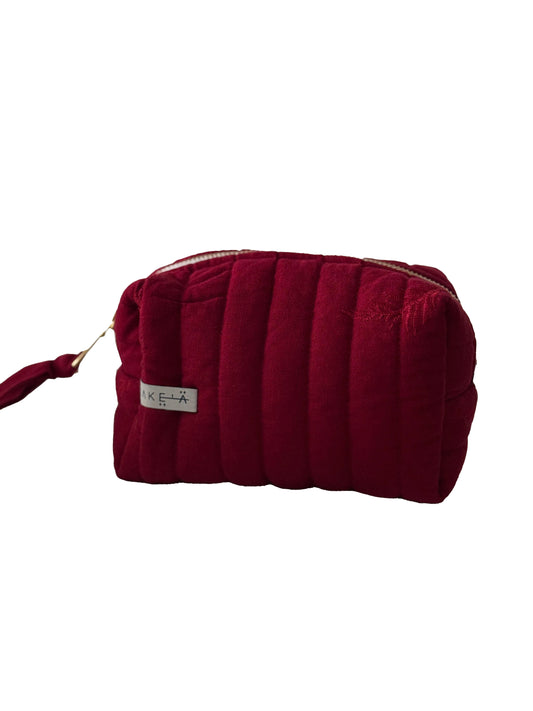 Make Up Bag Large Red