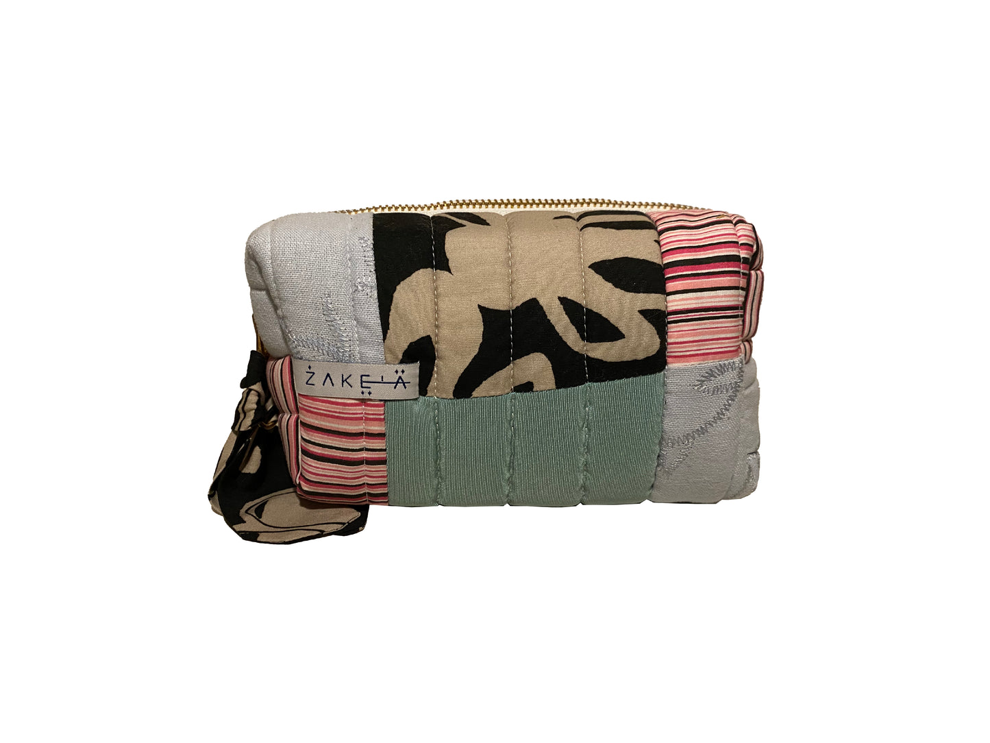 Make Up Bag Small Patch Work 11