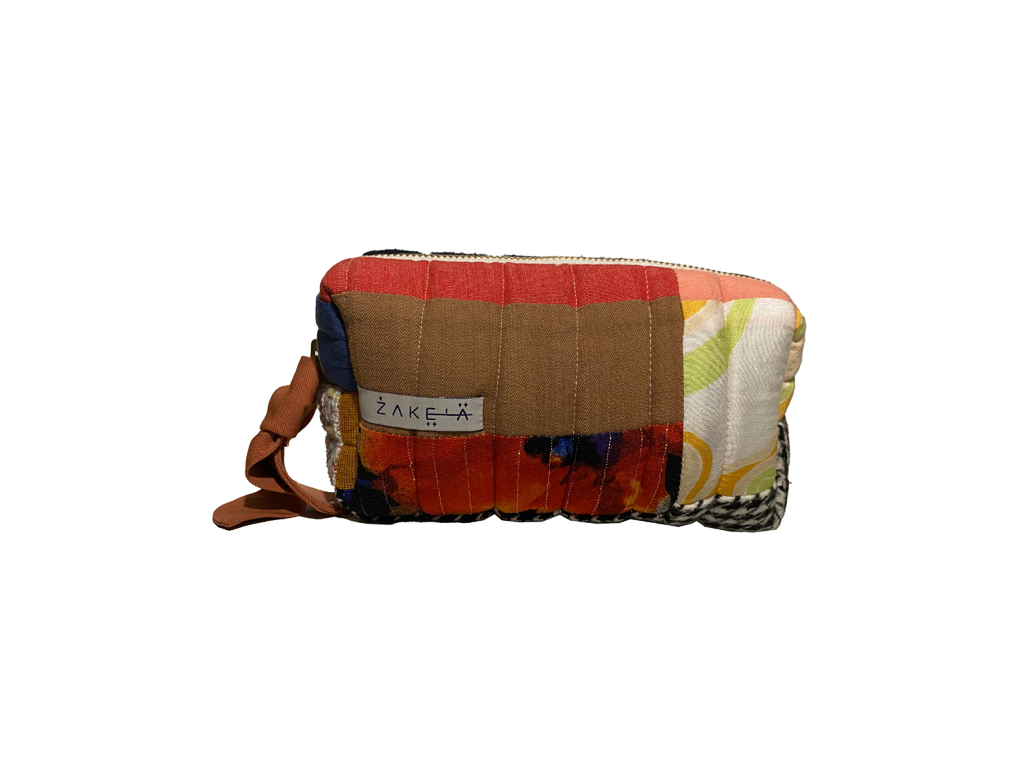 Make Up Bag Small Patch Work 13
