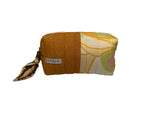 Make Up Bag Small Brown and Retro