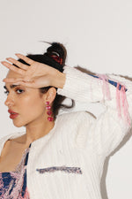 Zeinab Blazer White