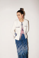 Zeinab Blazer White